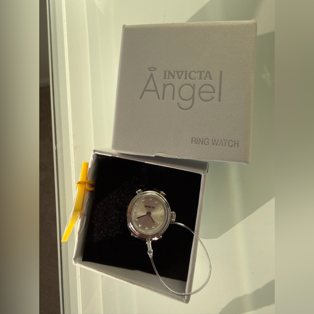 Invicta Silver Ring Watch adjustable